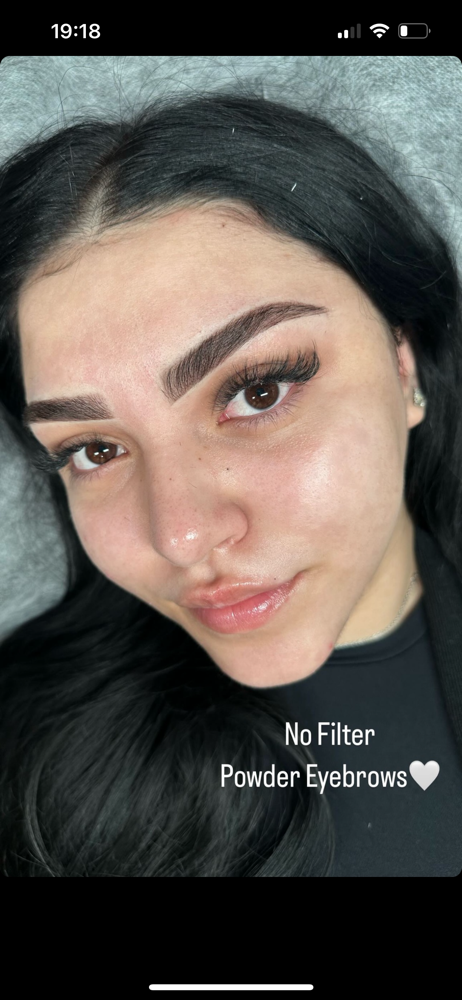 Powder Brows Microblading