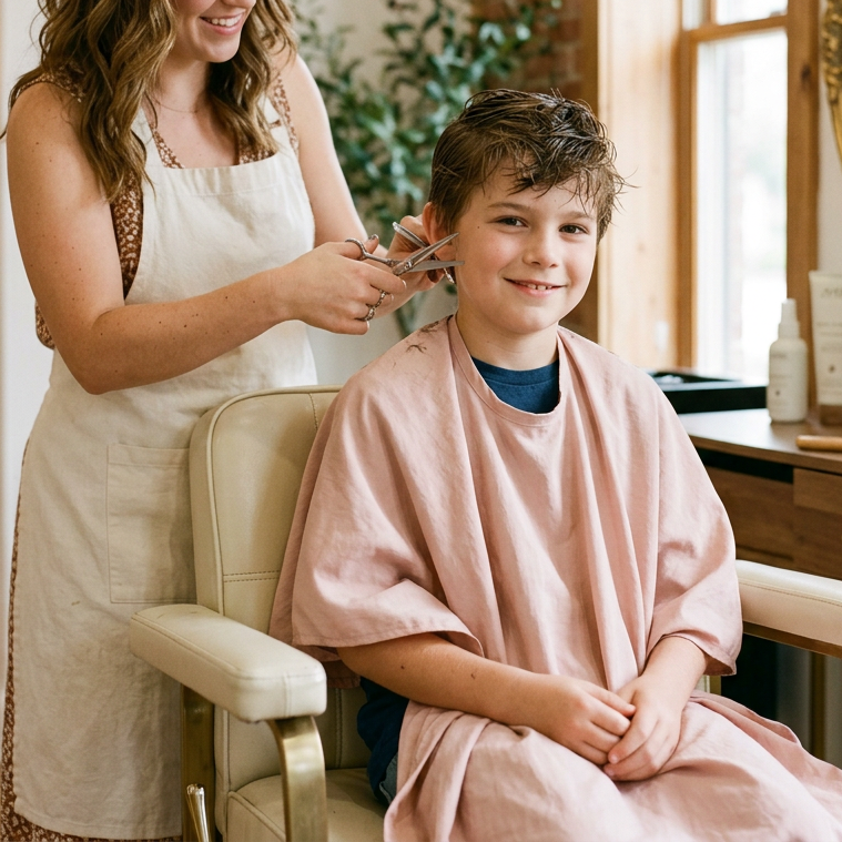 Haircuts (Seniors & Kids under 10) at RAINI NAILS & SPA in Lunenburg, MA