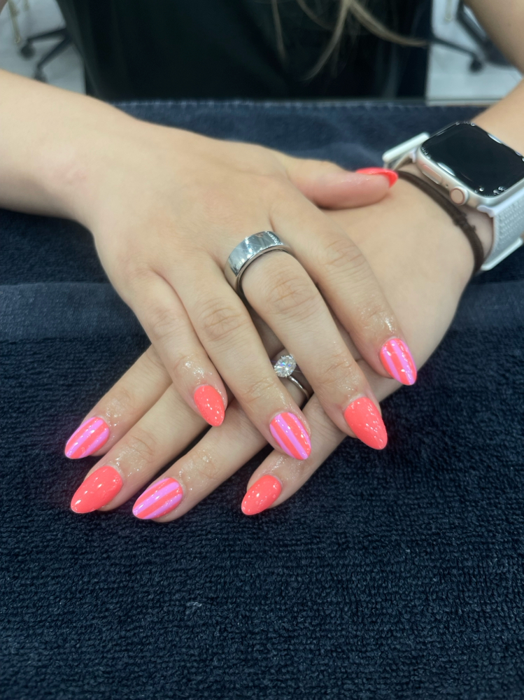 Simple Nail Art at Fresh Coat Nail Studio in Medina, OH