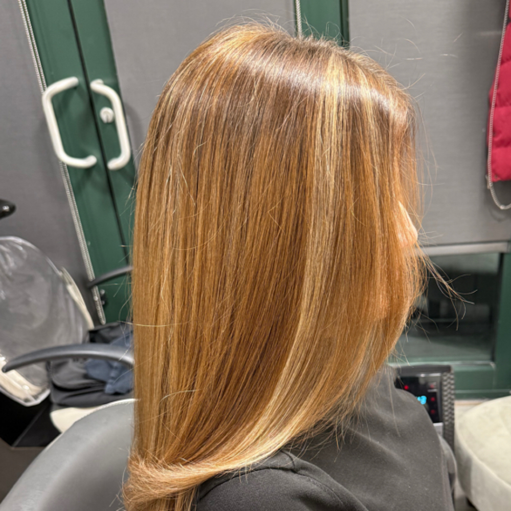 Toning/Glazing at JL Hair Studio in Davidson, NC