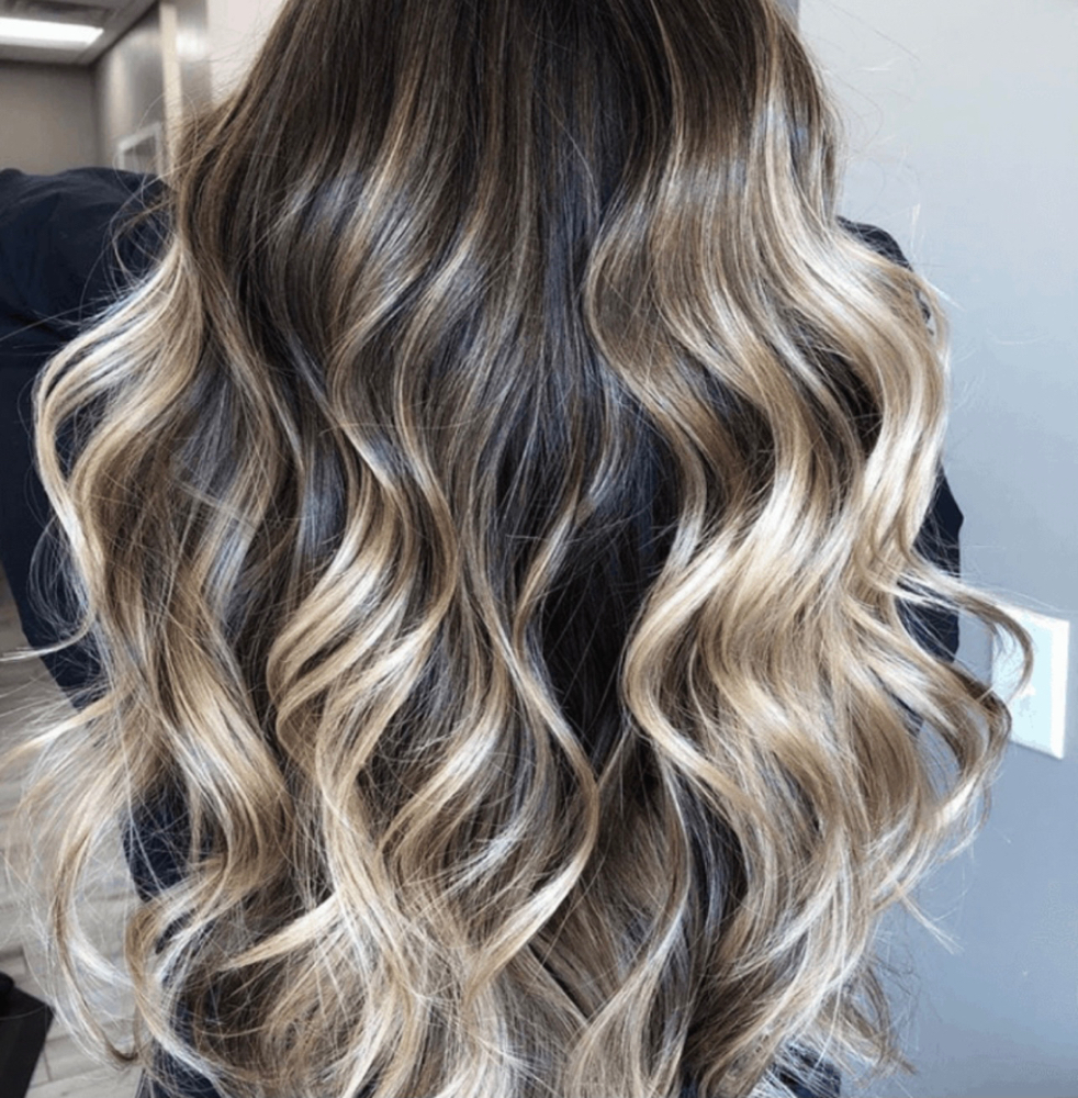 Root Drop On Blonde Hair