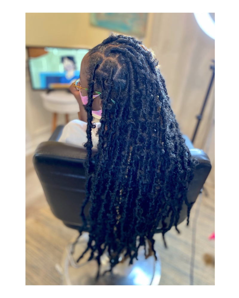 Butterfly Locs (low Back)