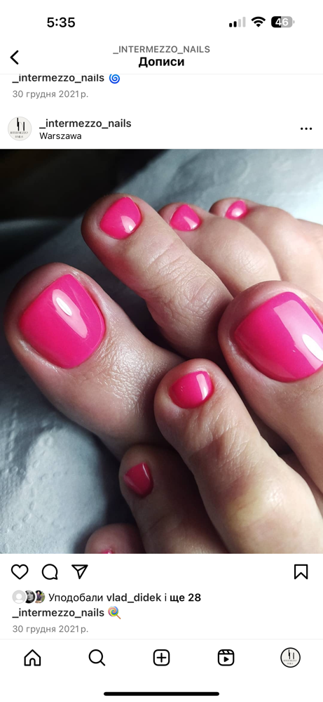 Regular Polish Change On The Toes