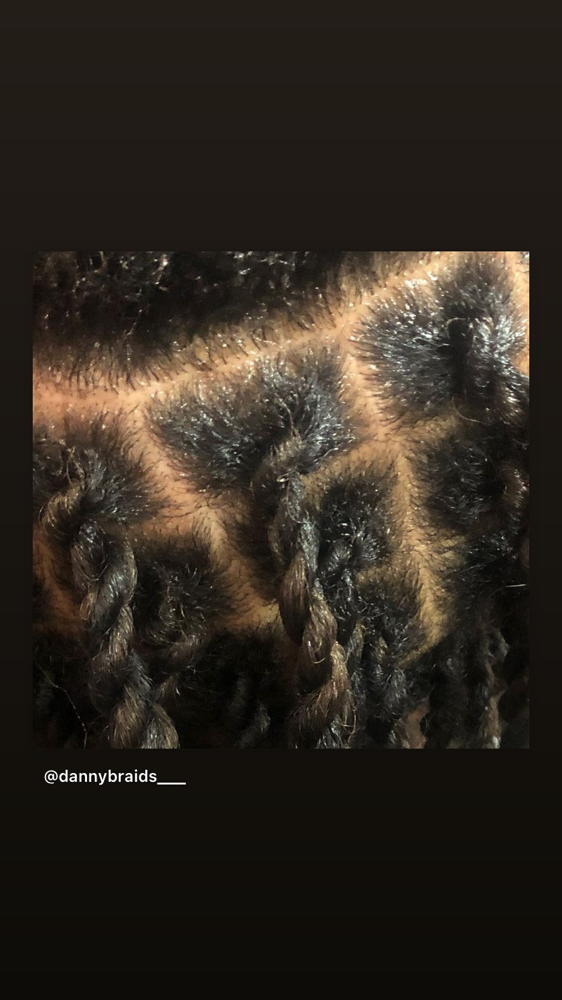 Kinky twist singles small