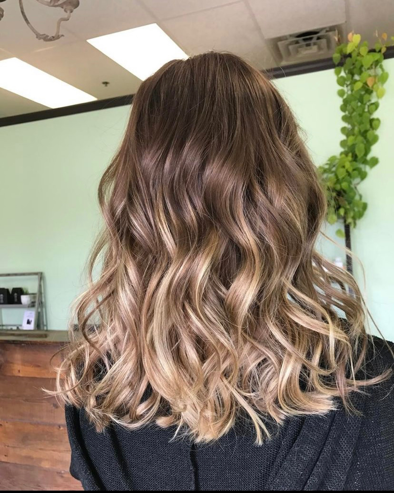 Balayage With Retouch