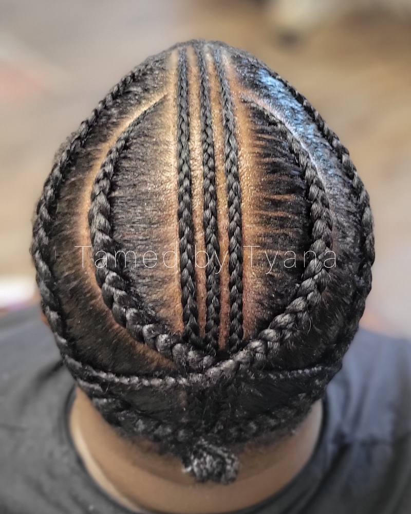 Men Full Head Cornrows