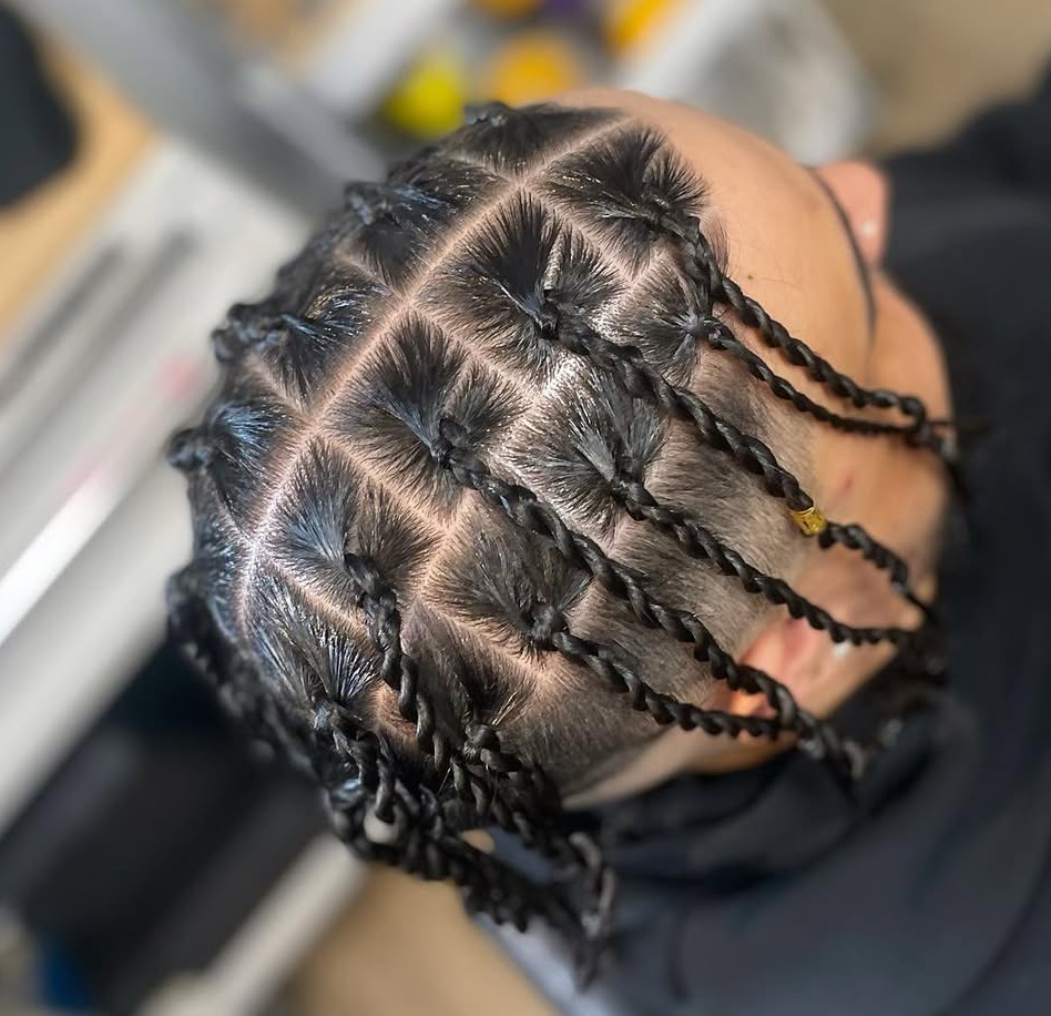 MENS BOX BRAIDS/TWISTS at Heavens Braid Galore in Westminister, CO