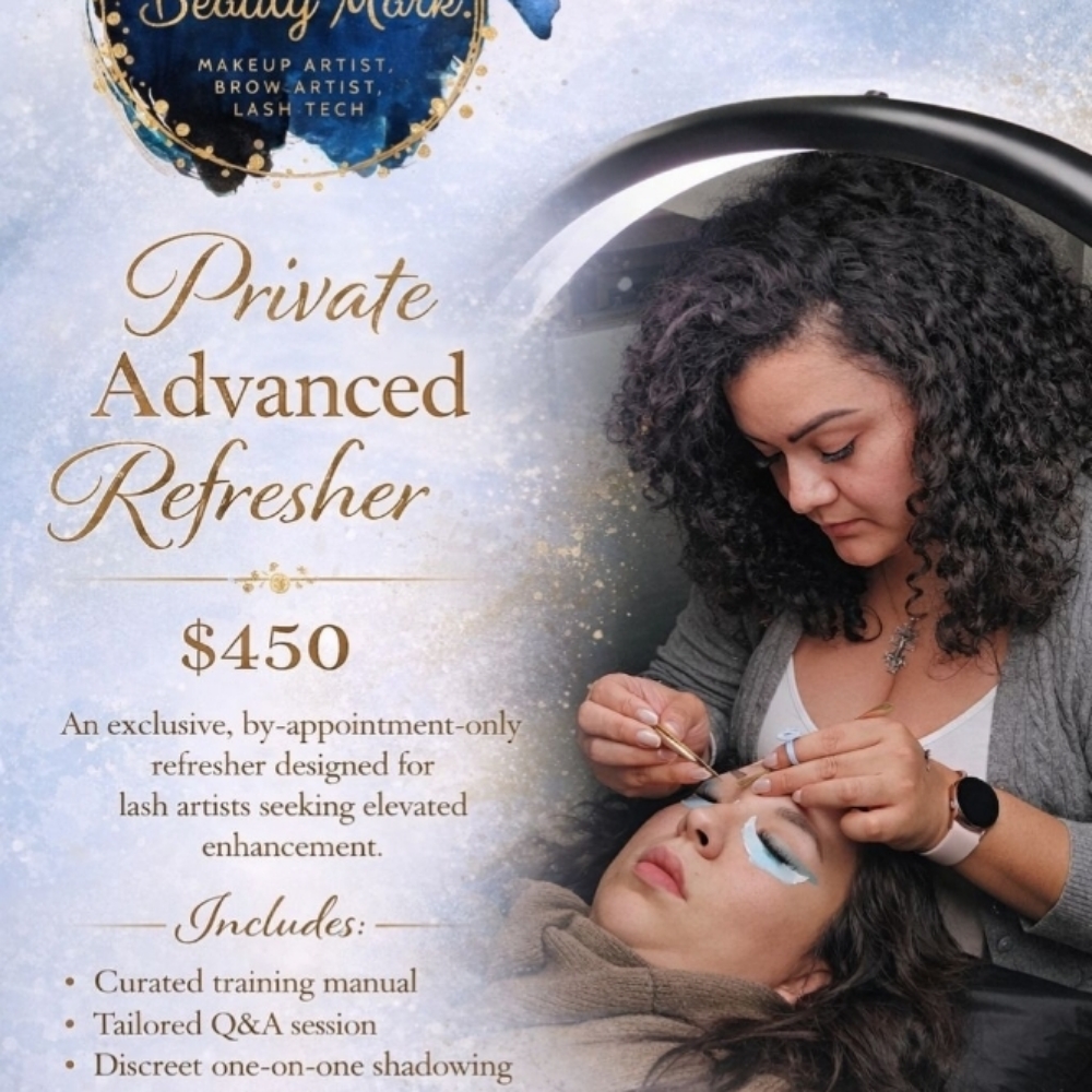 Refresher Lash Extensions Class at The Beauty Mark in Sterling, VA