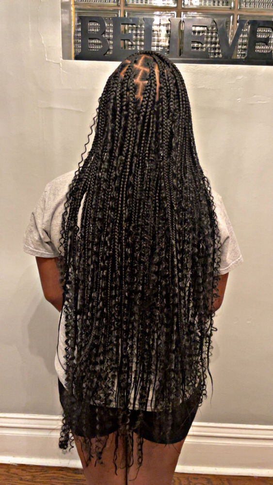 Large Bohemian Knotless (Waist)