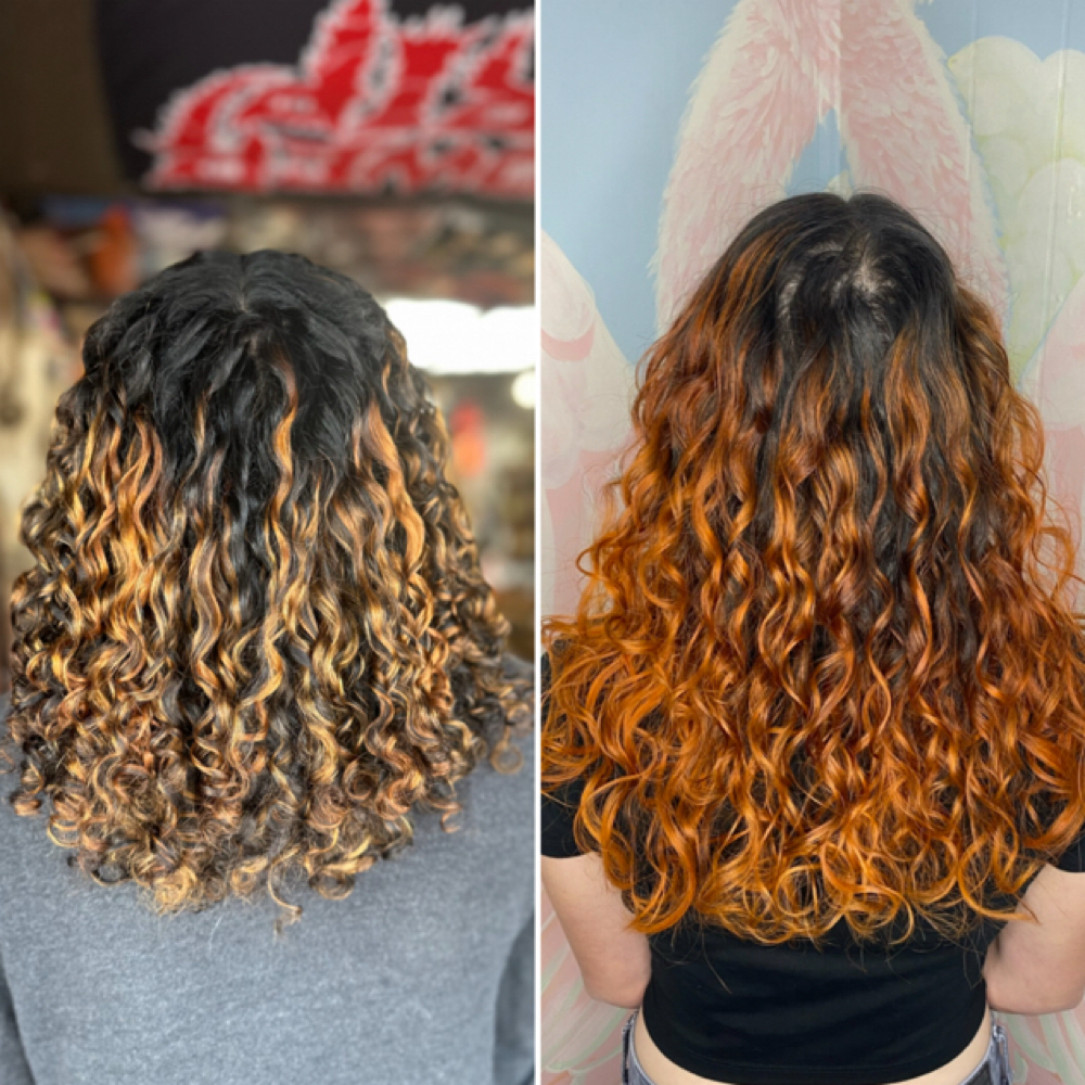Curly Cut at Betty Boots in Austin, TX