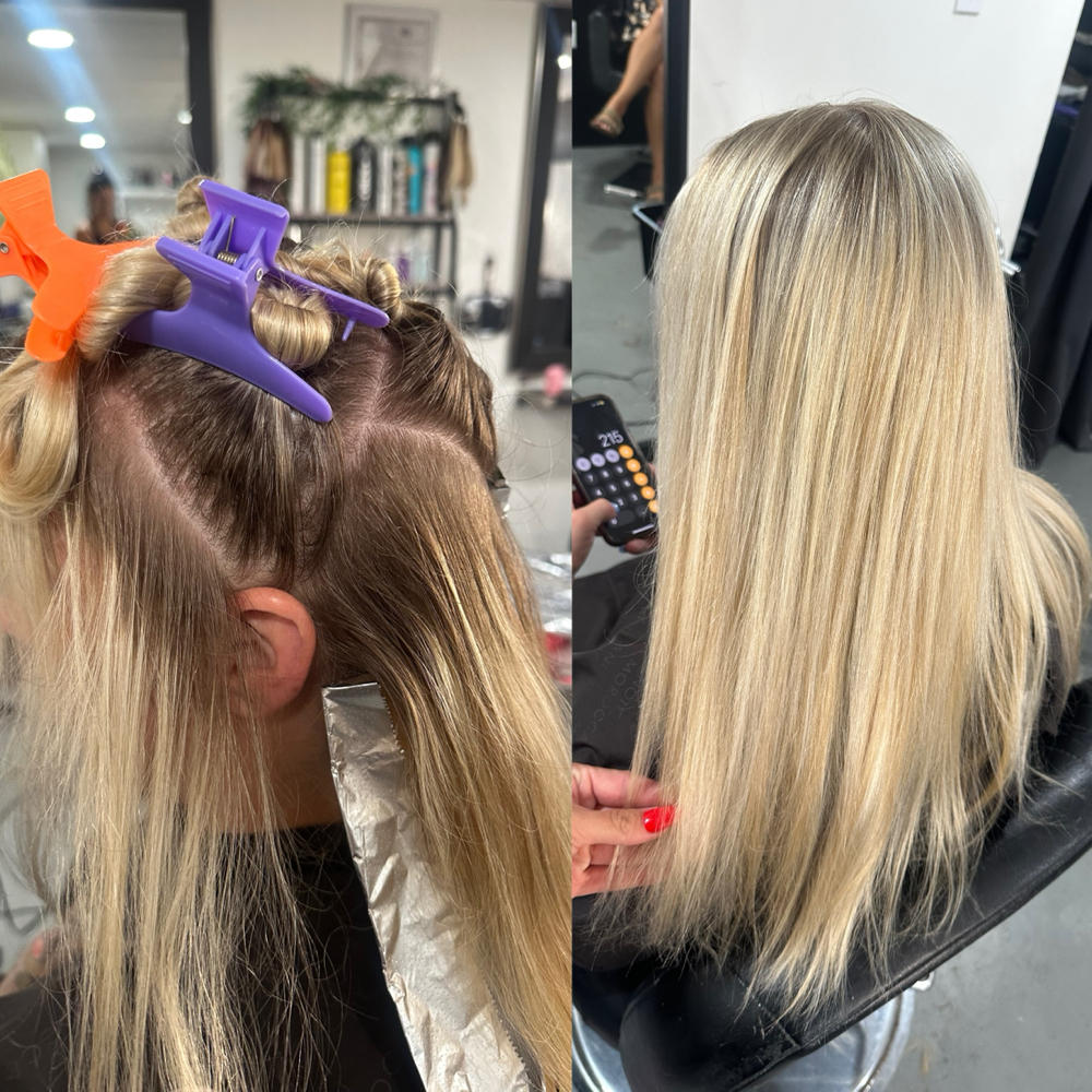 Partial Custom Color at AmandaLynn Color & Extensions in McKees Rocks, PA