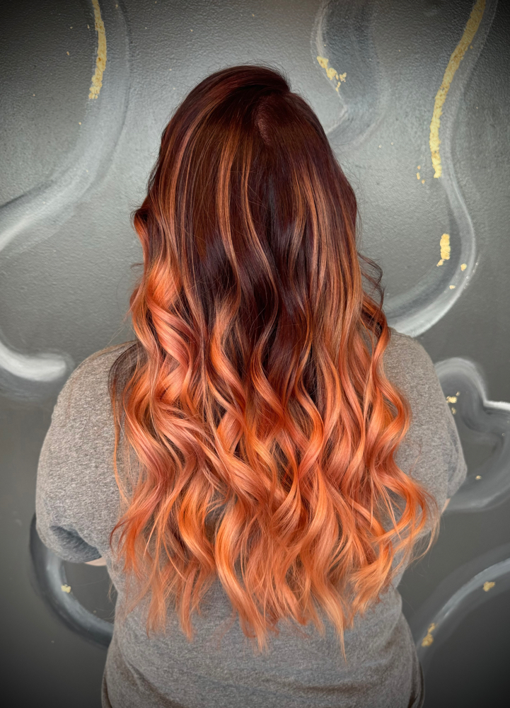 Colored Highlights/Balayage