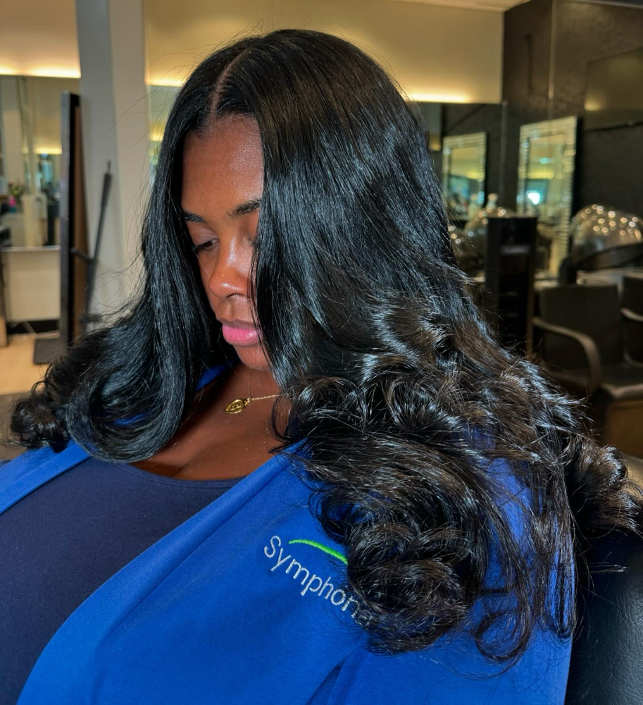 Silk Press (Long Hair)