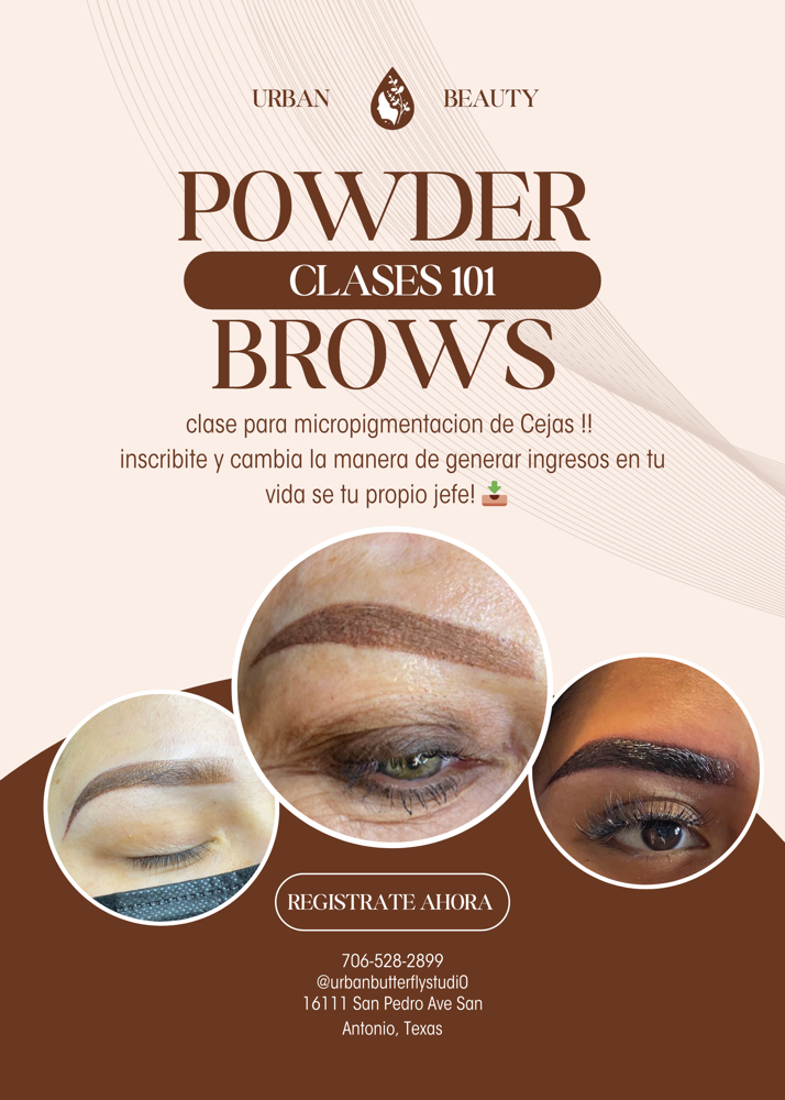 Clase Powder Brows En Espanol