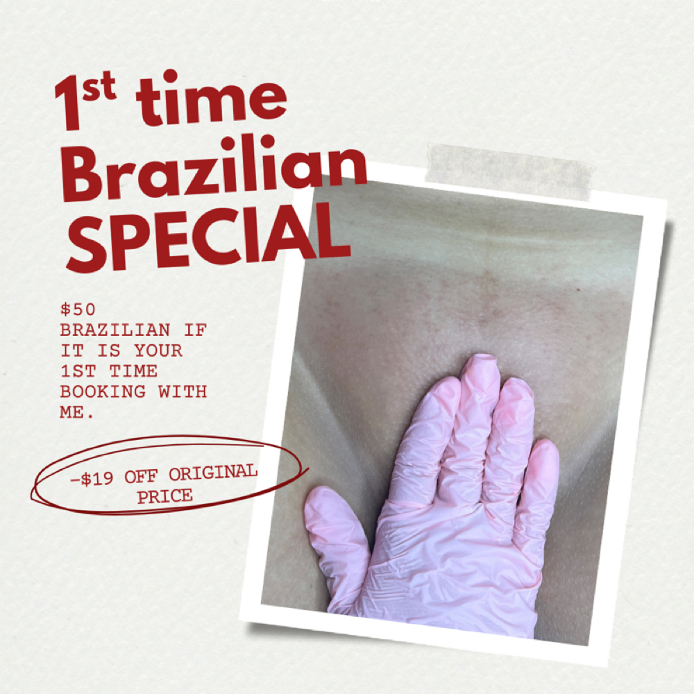 1st Time Brazilian Wax
