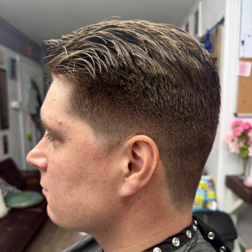 Men's Haircut at Grit and Glow Studio in Athens, TX