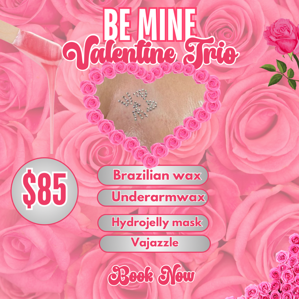 Valentne Trio 🩷 at Virgostouch in Houston, TX