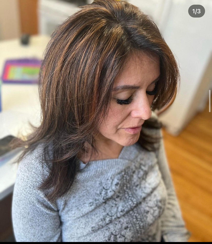 Womans Haircut at Blades N’ Fades in Littleton, CO
