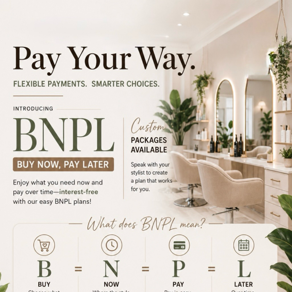 Buy Now Pay Later (custom) Package at Beauty By Mel Gray in Atlanta, GA