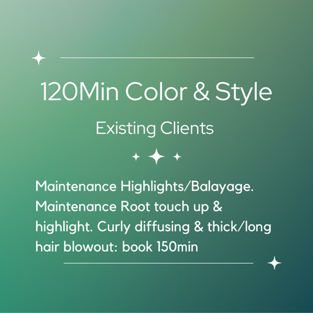 Standard Color & Style at Tousled Hair Studio in Murfreesboro, TN