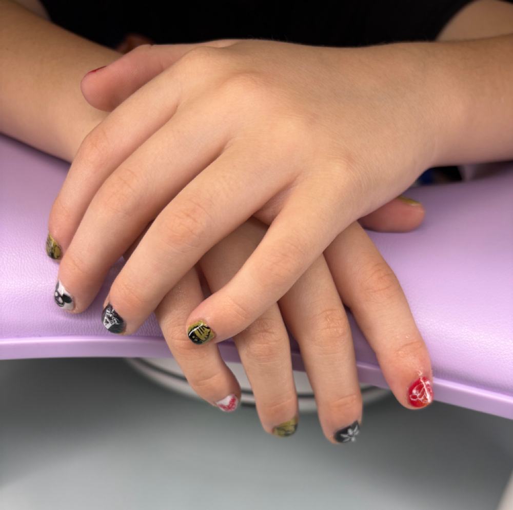 Kid’s Mini-cure at Vibrant Hues Nail Studio in Colorado Springs, CO