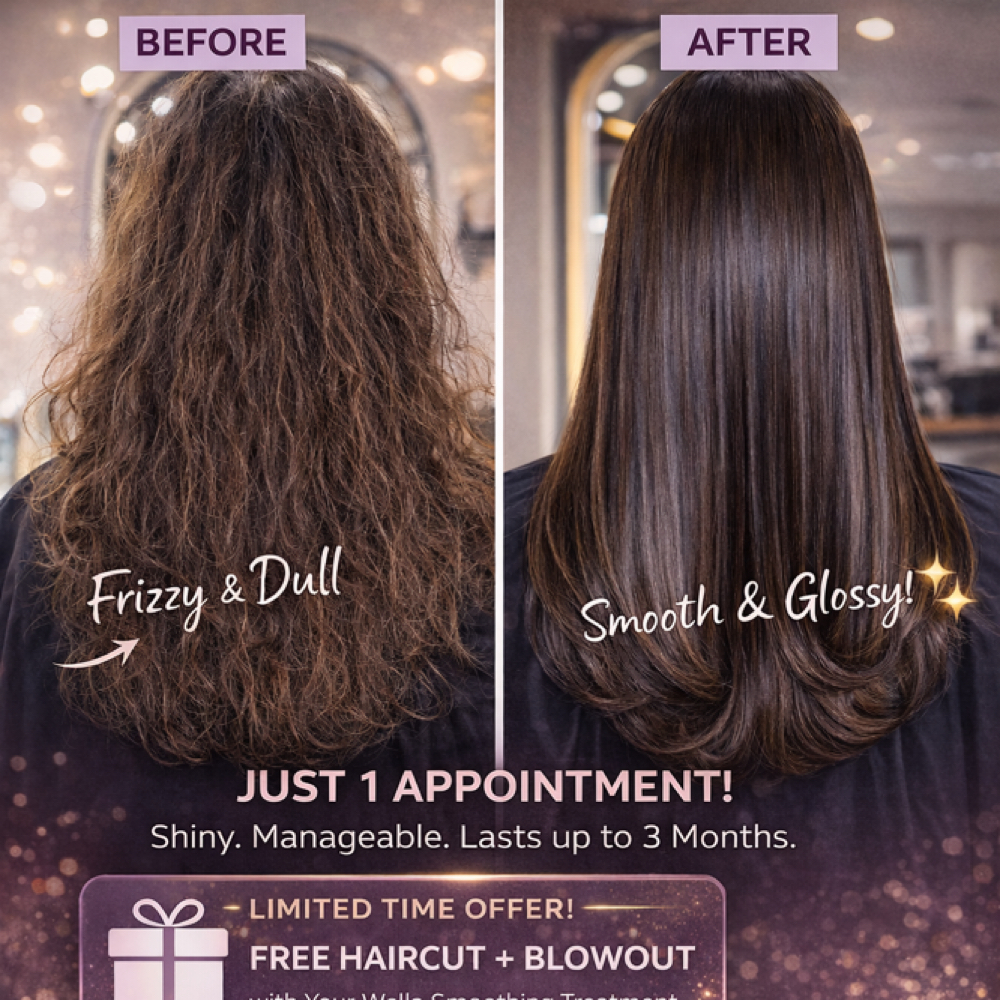Wella Smooth Treatment at All About Hair & Nails Salon and Boutique in West Seneca, NY
