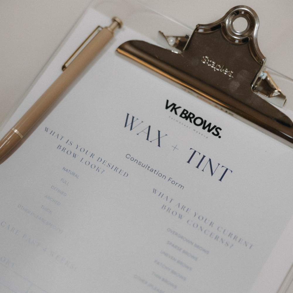 Consultation (virtual) at VK BROWS in Stuart, FL