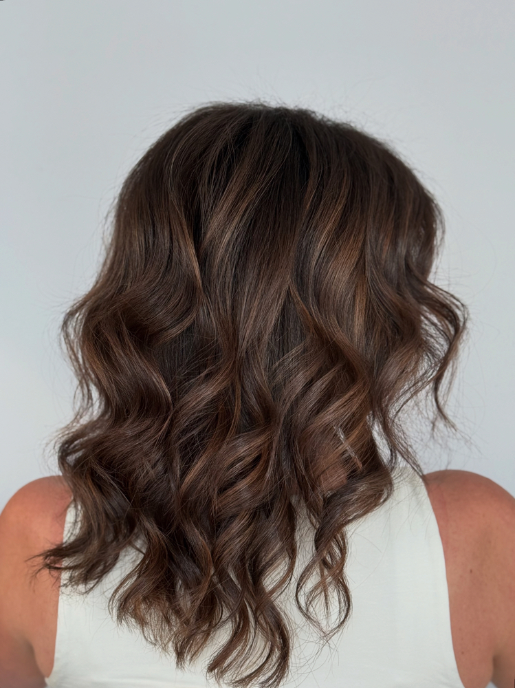 Partial Brunette Balayage/ Foilyage