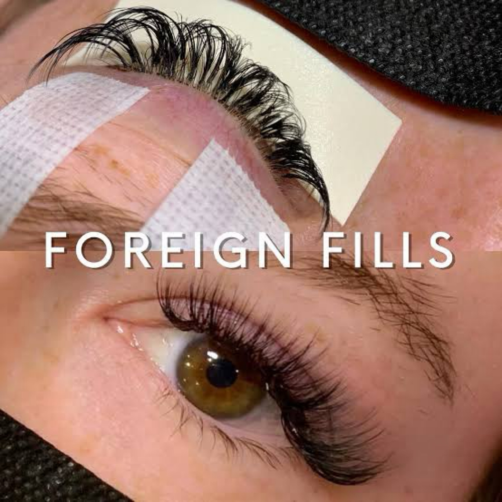 Foriengn Lash Fill at Rich Glam Beauty in Dayton, TX