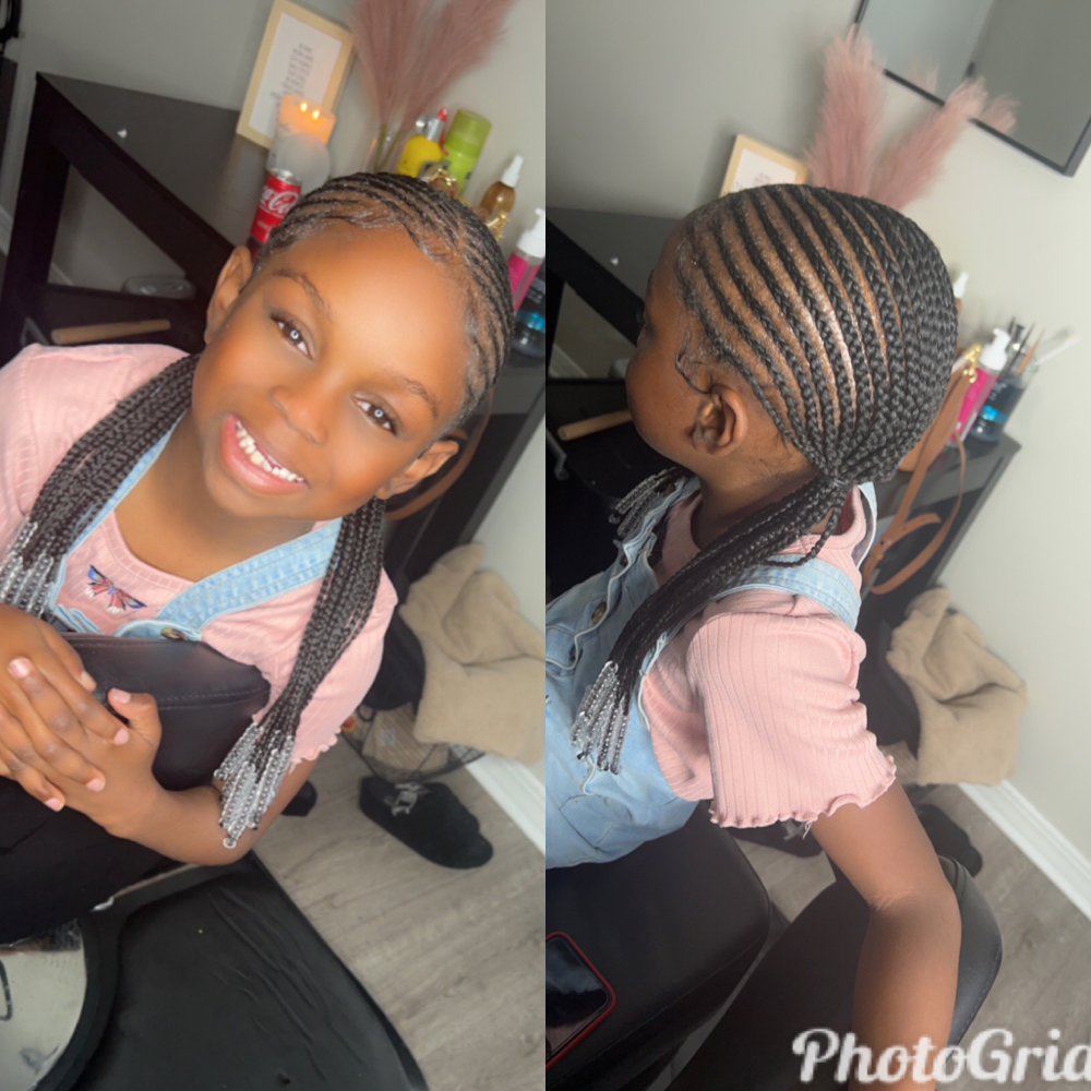 Kids Low Pig Tails