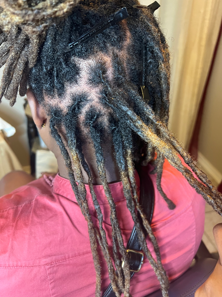 4-6 Dreadlock interlock retie