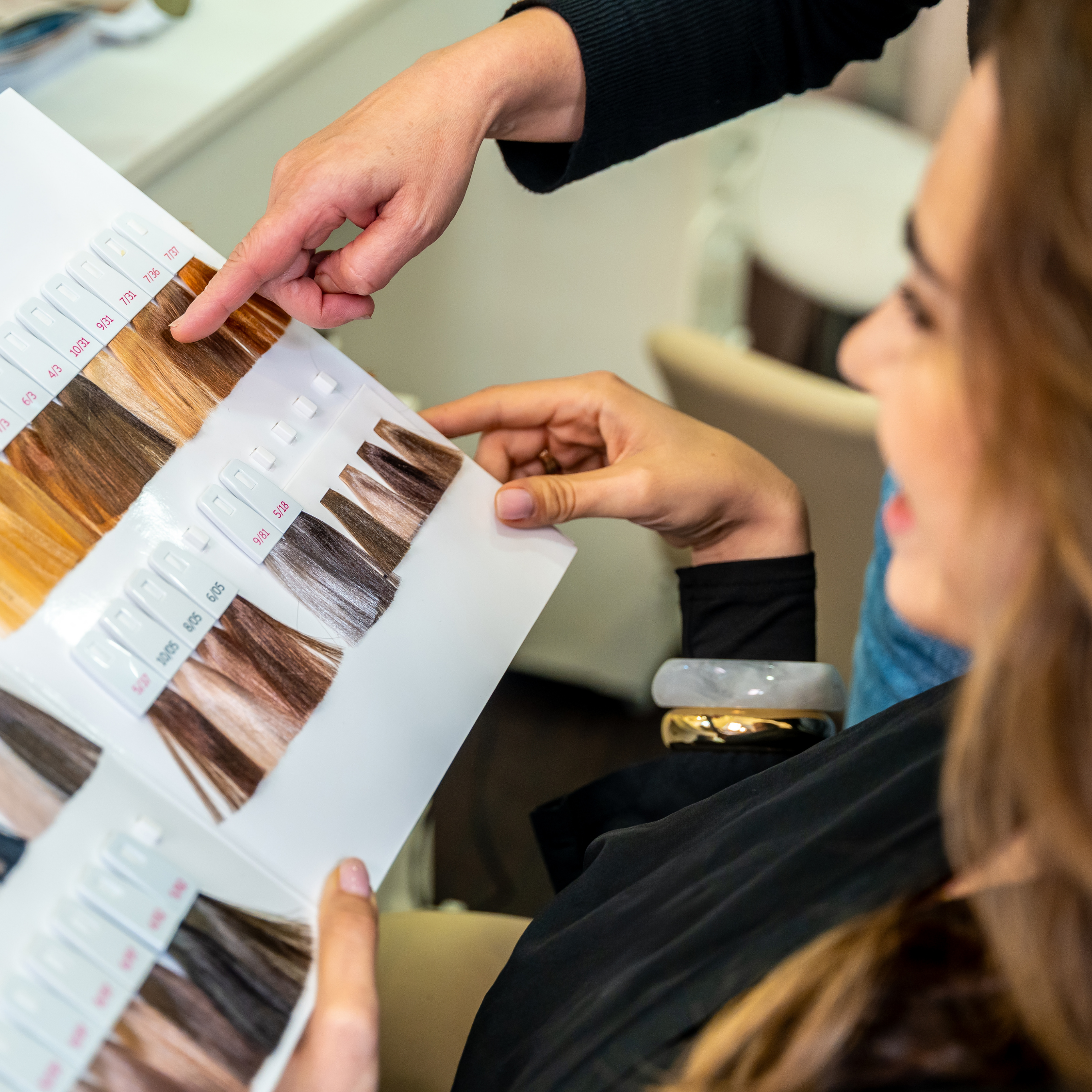 Personalized Hair Consultation at A Shade Above Hair Salon in Cinnaminson, NJ