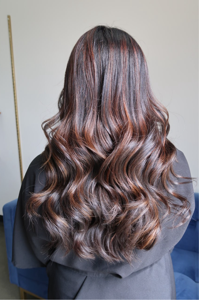 Balayage and Haircut