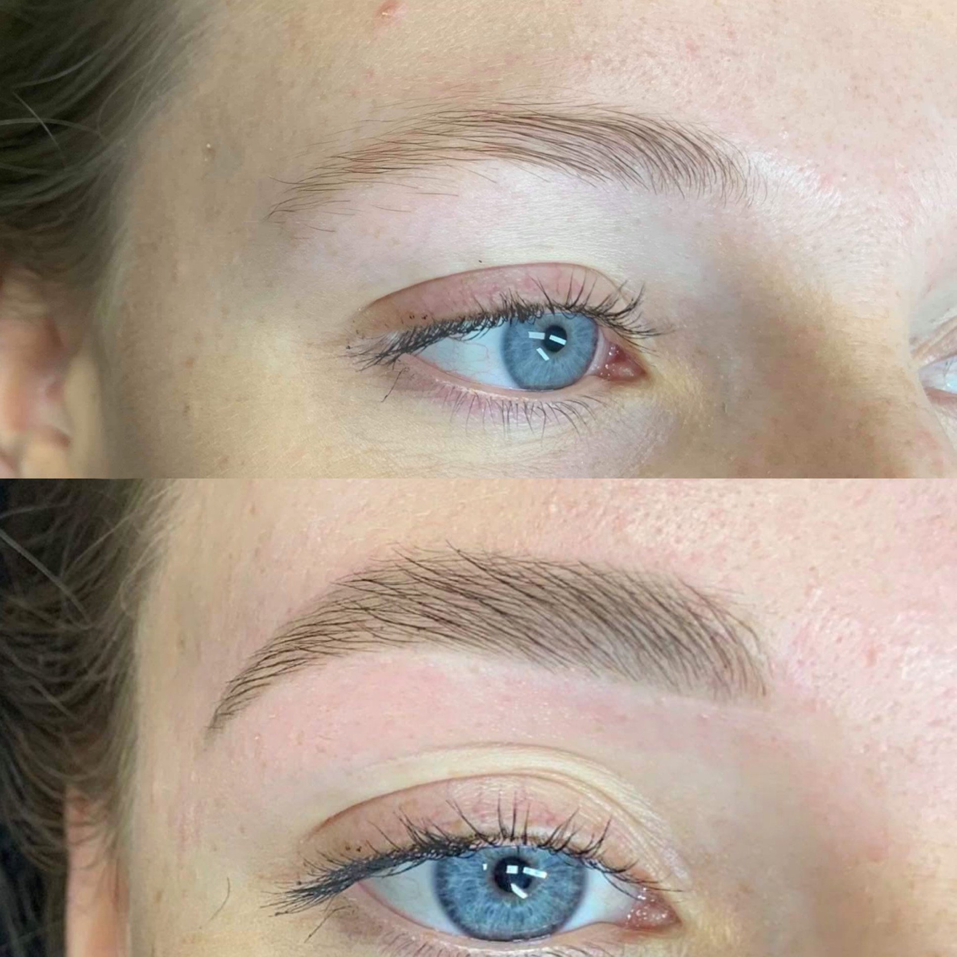 Brow Lamination with Tint