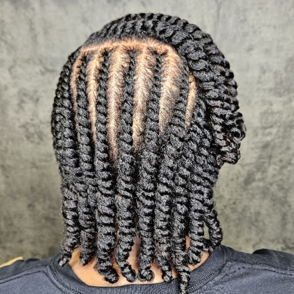 Flat Twist with Hydration Bundle at Curl Access Inc Salon in Snellville, GA