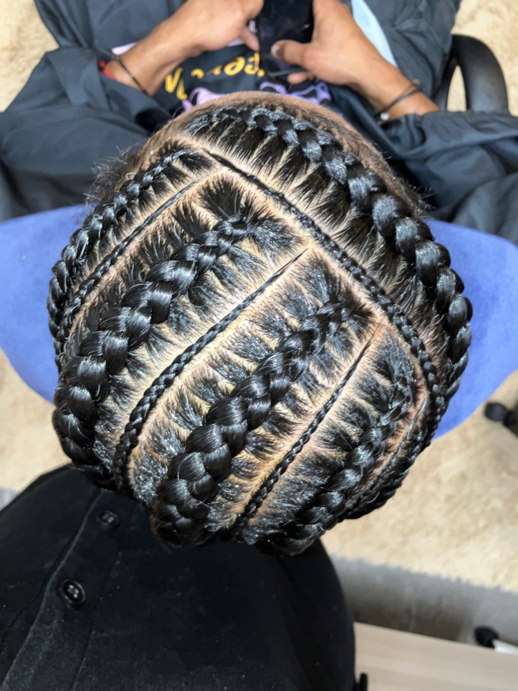 Stitch Type Cornrow 5-10