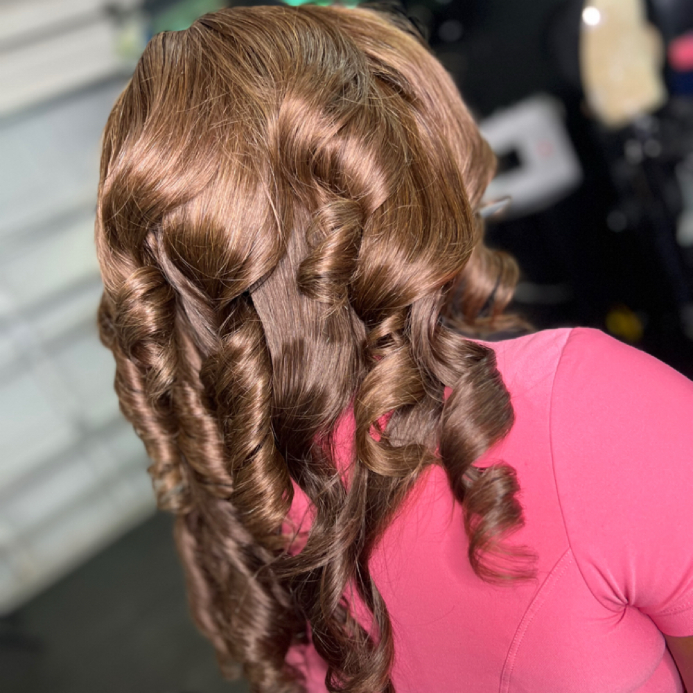 Sew-In at Aligned Hair & Wig Studio in Snellville, GA