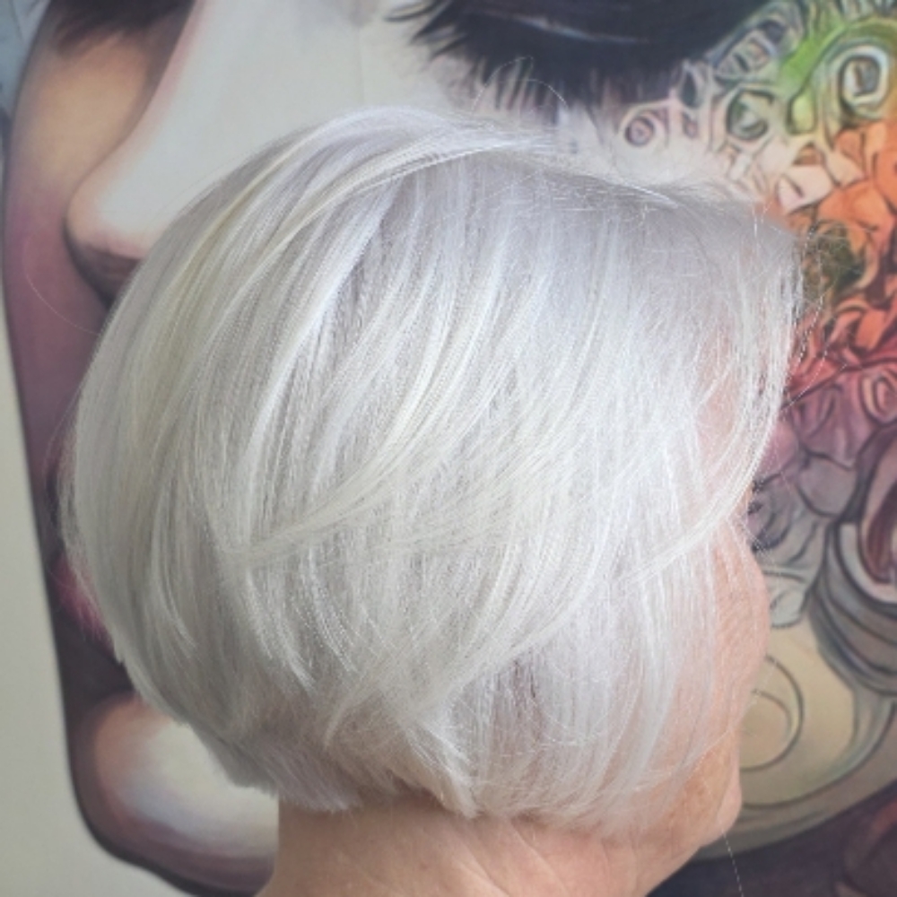 ladies haircut at Kuttin-Up Studio in Cape Coral, FL