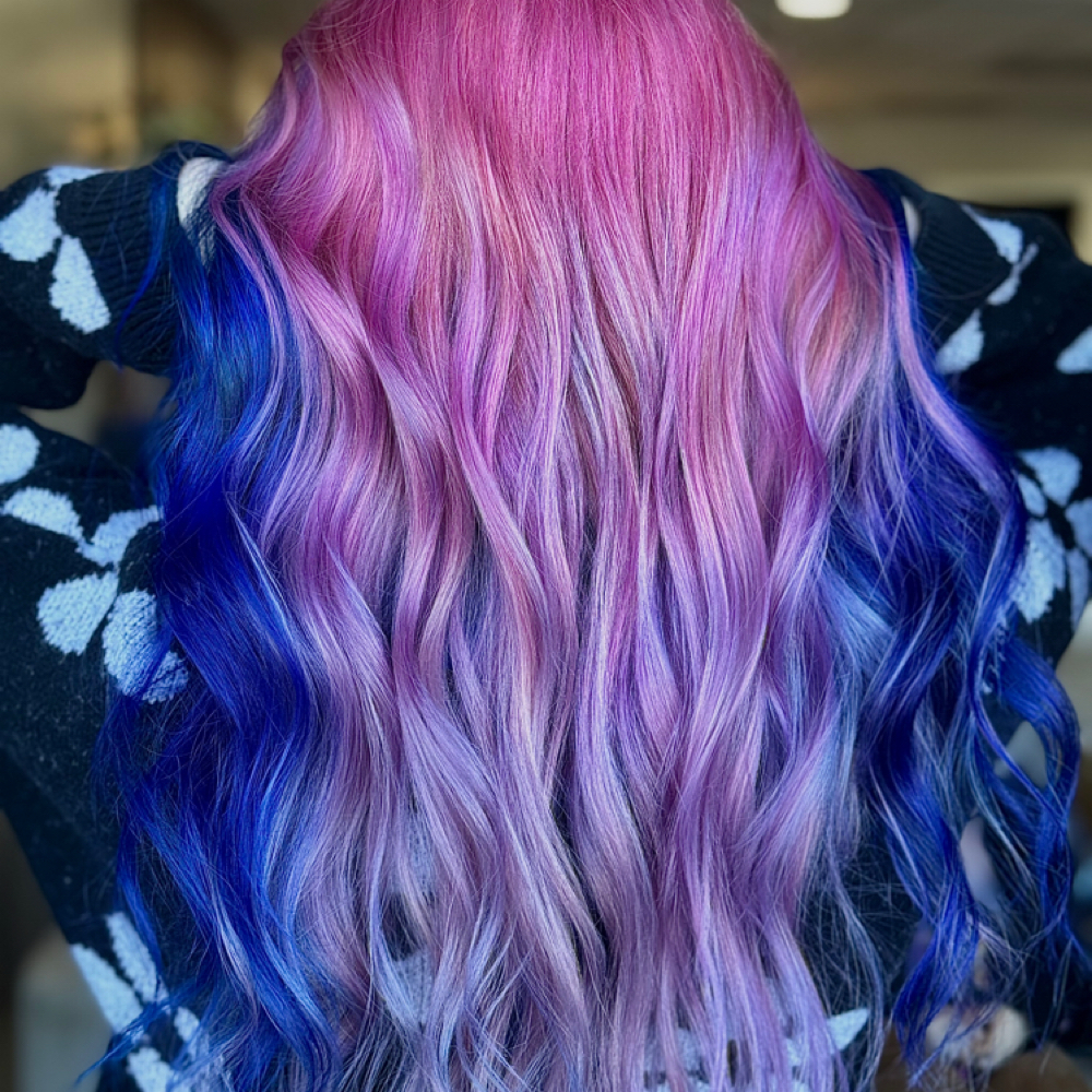 Custom Vivid at Rachael Flowers Beauty @ Hair Villa in Villa Rica, GA