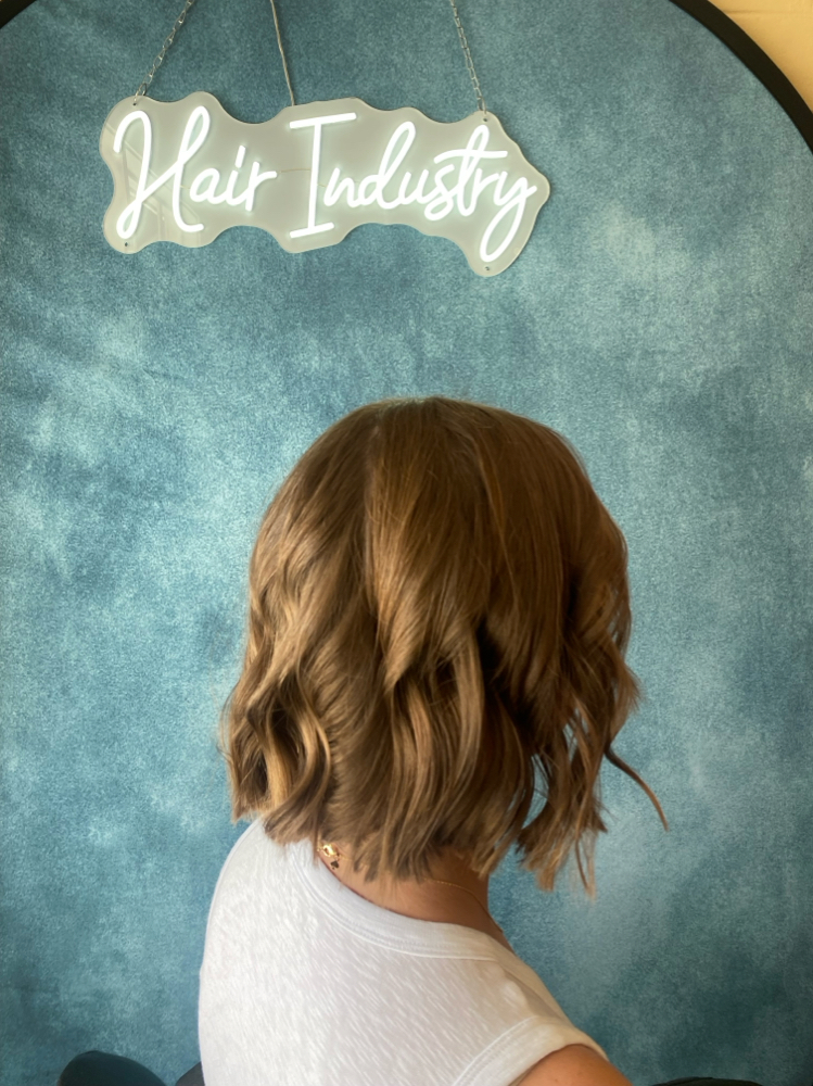 Short Haircut Blow Dry & Style