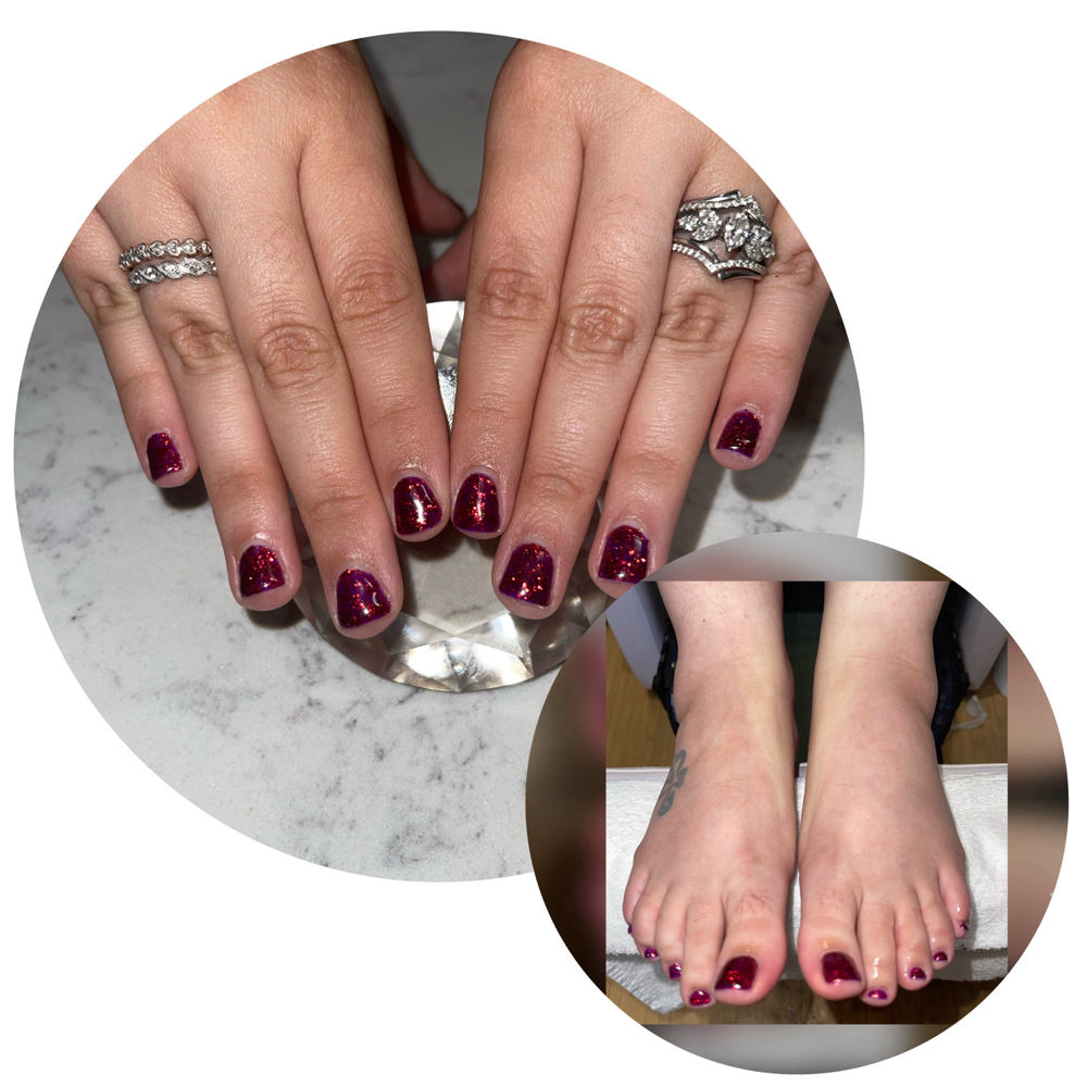 Gel Pedi & Gel Mani Bundle