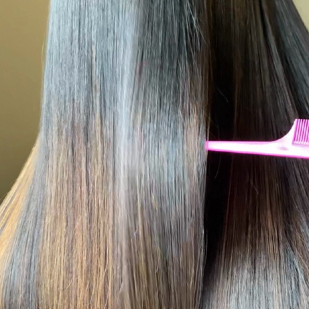 Cezanne Smoothing Treatment Consult at Mariah X Hair in Henrico, VA