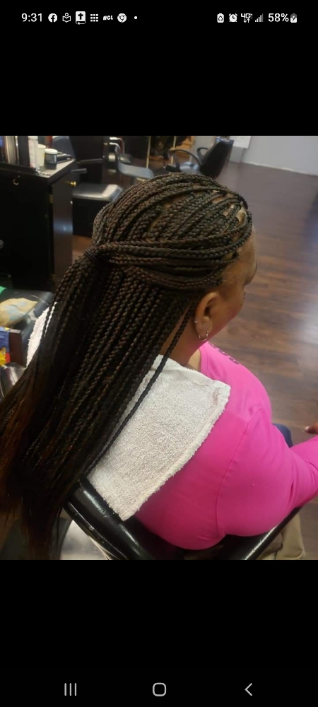 Small Traditional Box braids