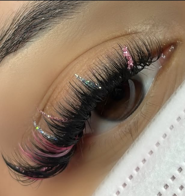 color / glitter add on