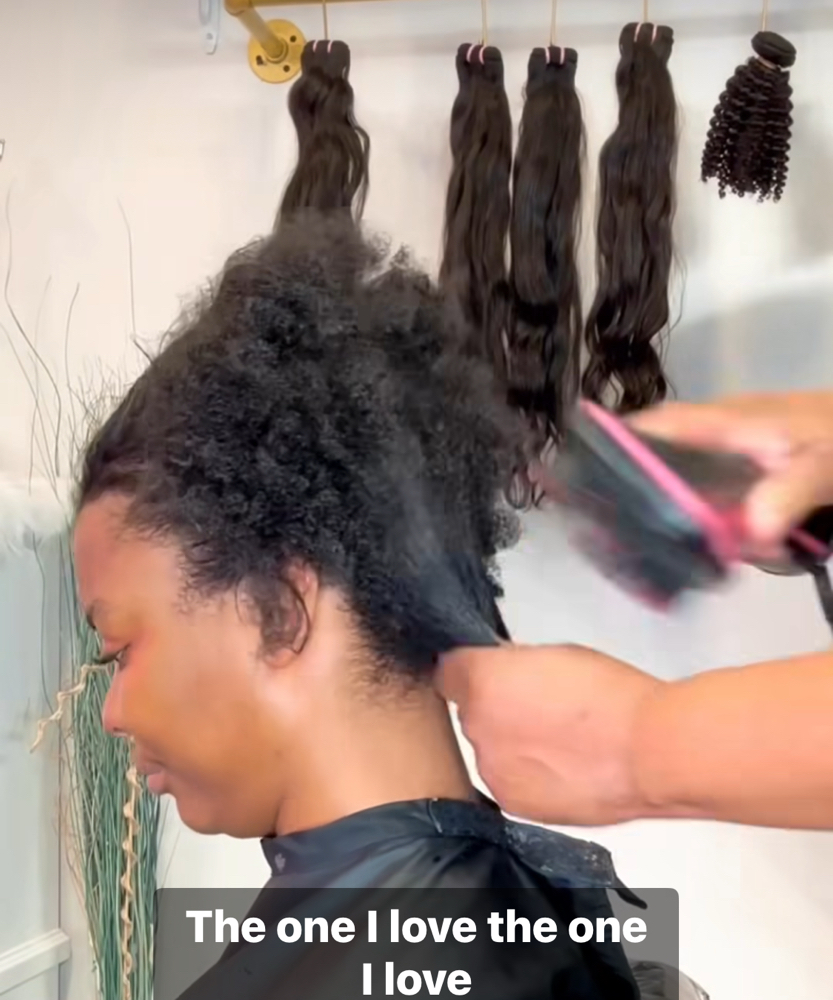 To Remove Sew-in And Shampoo