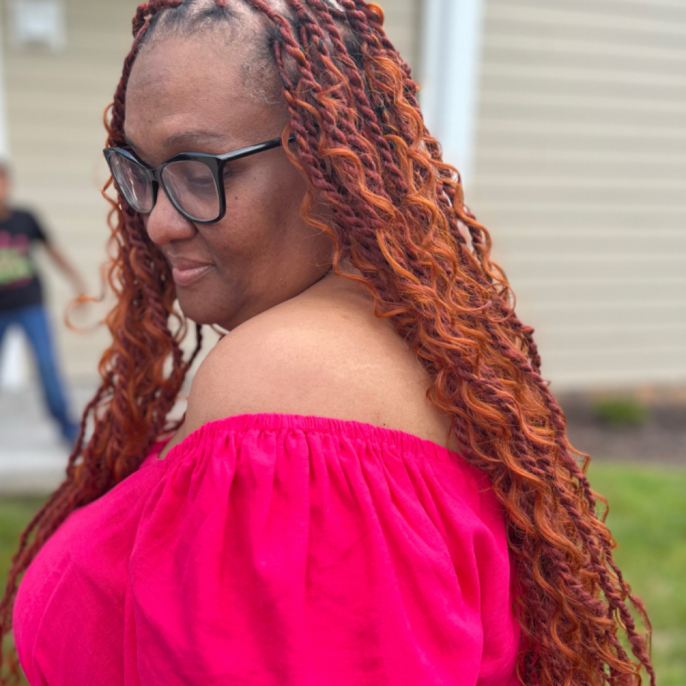 ISLAND TWIST W/BOHO at The Balanced Crown LLC in Philadelphia, PA