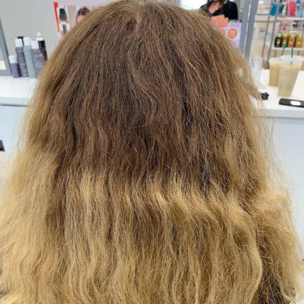 Color Retouch & Blowout at Chromatic Hair Studio in Matthews, NC