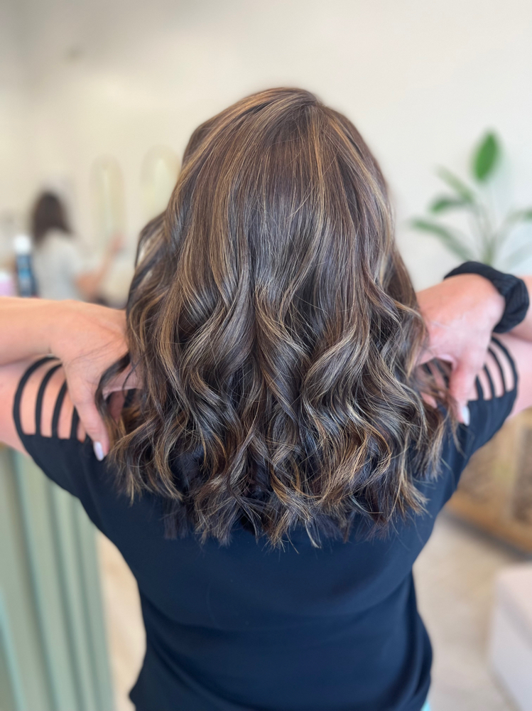 Balayage w/ Glossmelt