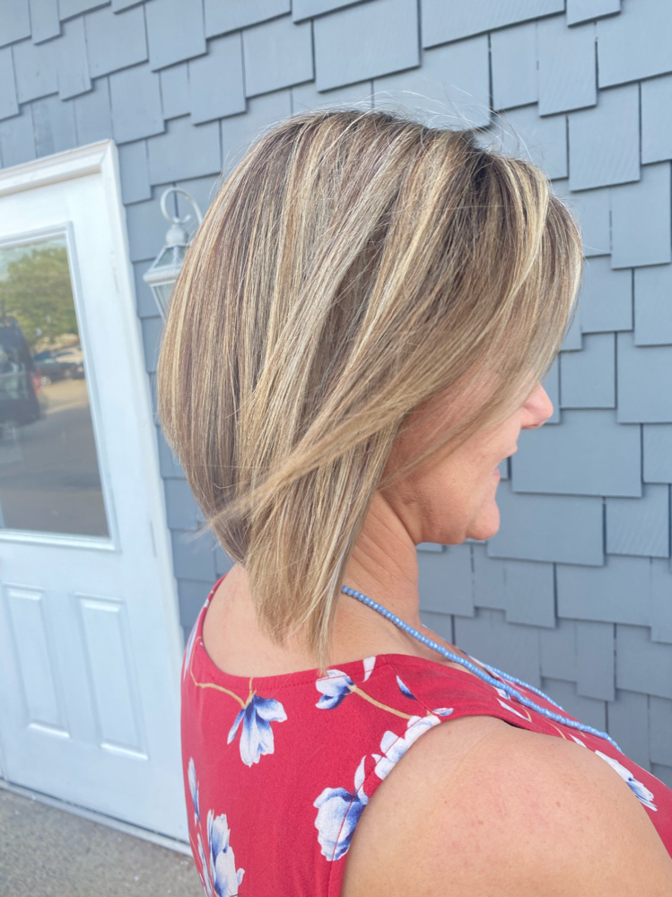 Color Retouch, Foil, Cut, Blowdry