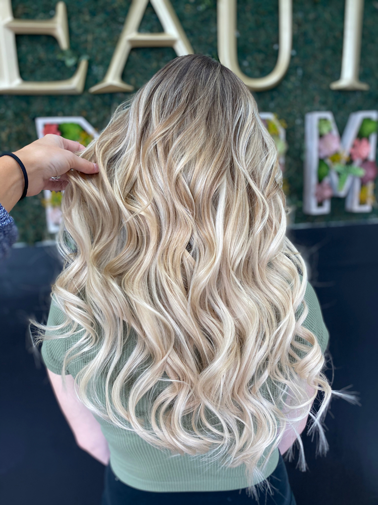 Blonding Session